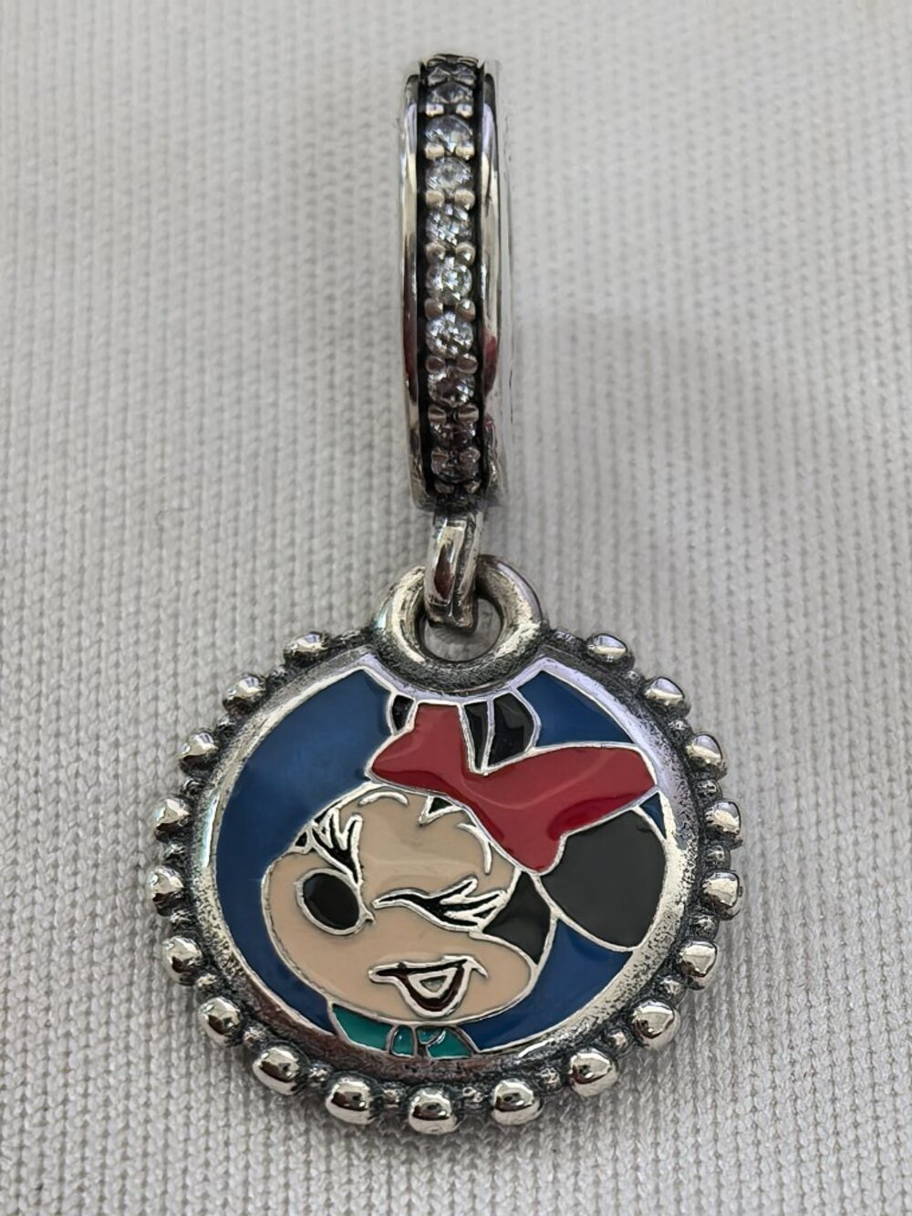 Pandora Disneyland Hotel Resort Dangle Charm Pendant, S925 Silver Jewelry